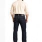 Jeans Recto Hombre Talla Grande Stretch Tiro Alto Azul Oscuro Soft Edward’s 2670