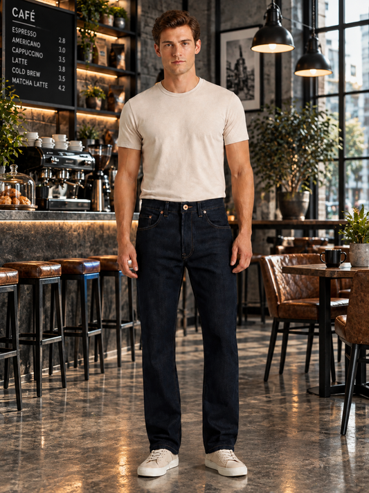 Men's classic comfort denim jeans 2670