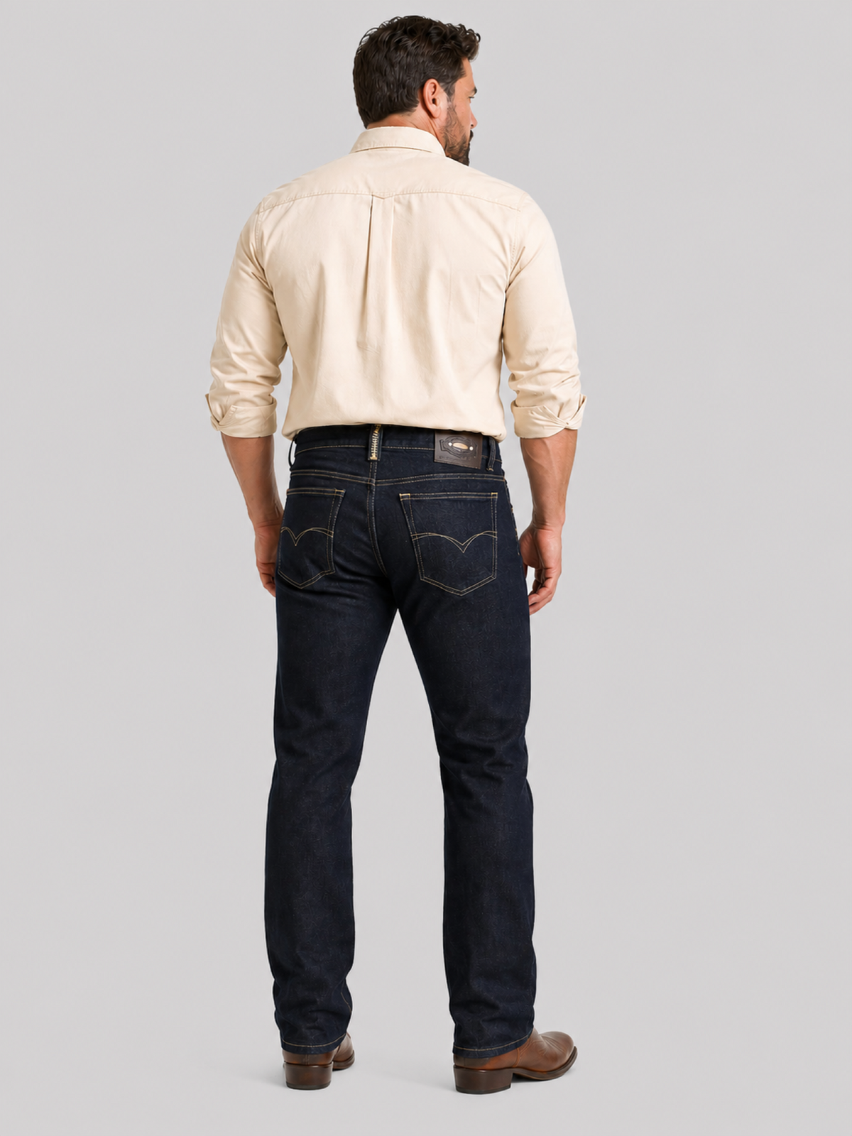 Men's classic comfort denim jeans 2670