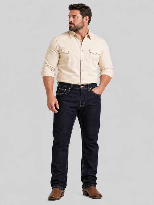 Men's classic comfort denim jeans 2670