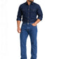 Jeans Recto Hombre Talla Grande Stretch Azul Medio Edward’s 2680