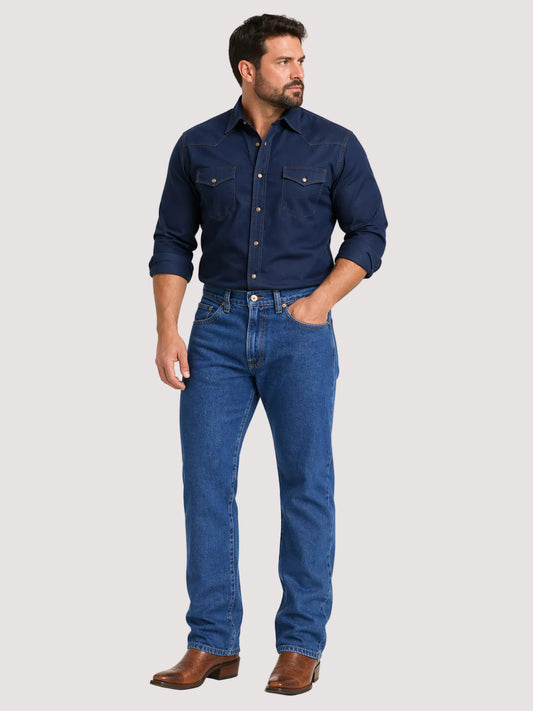 Jeans Recto Stretch Azul Medio Edward’s