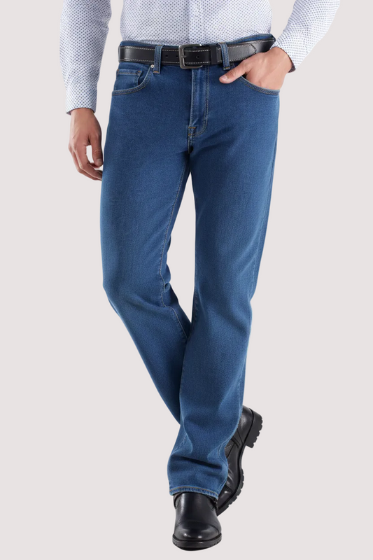 Jeans Recto Stretch Azul Medio Edward’s