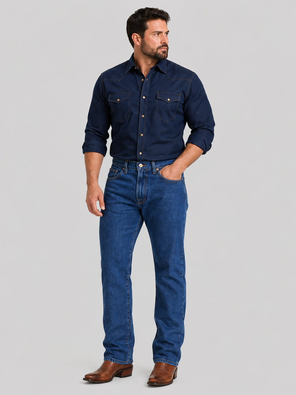 MEN'S CLASSIC COMFORT DENIM PANTS 2680