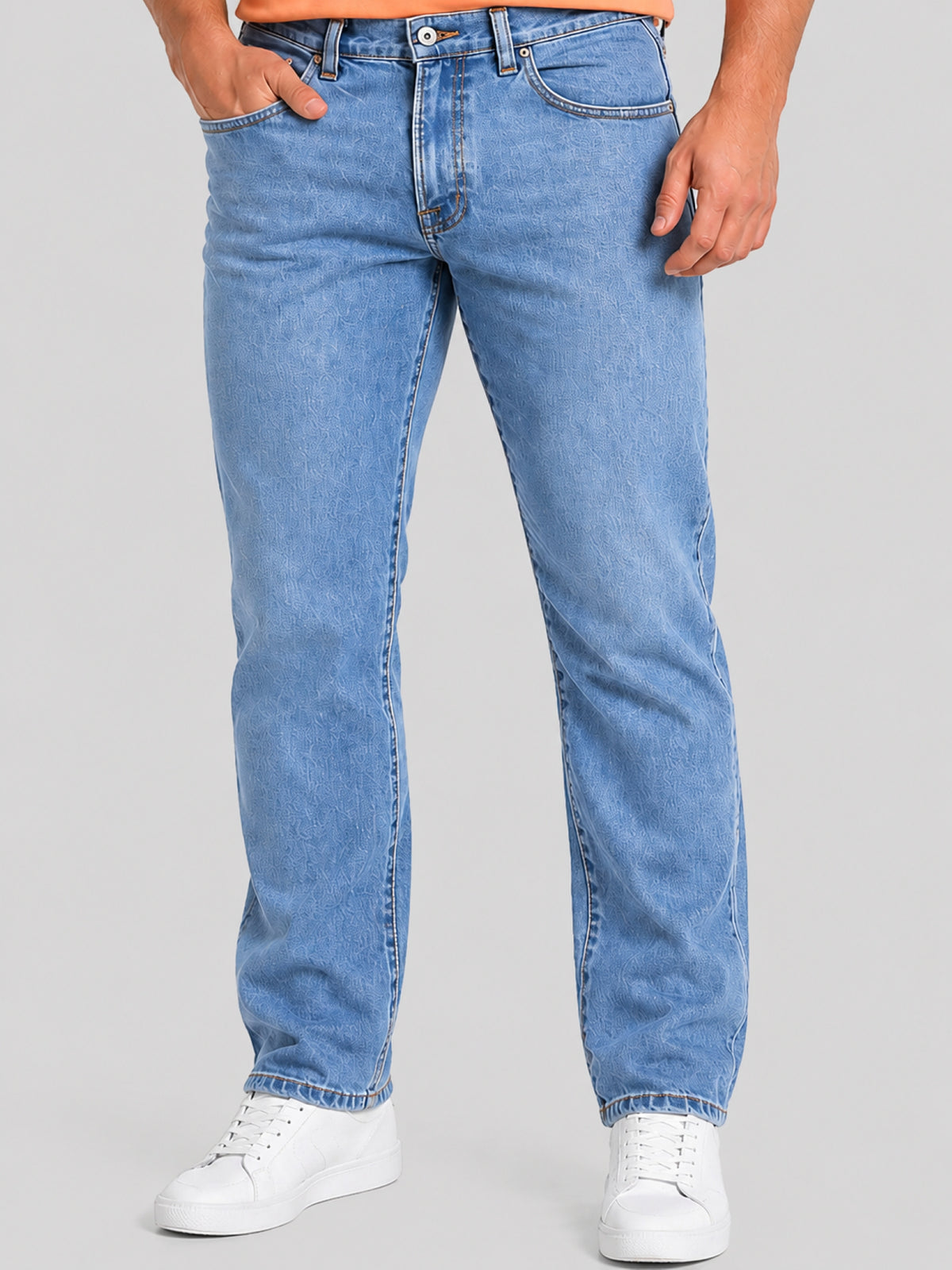 Jeans Recto Stretch Azul Edwards