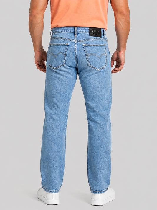 Jeans Recto Stretch Azul Edwards