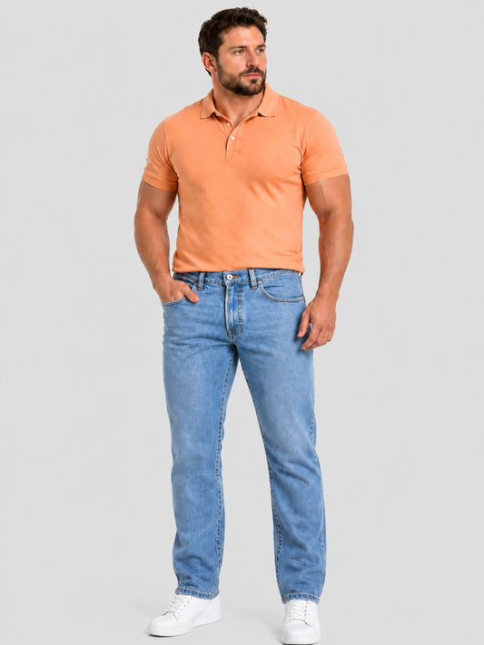 Jeans Recto Stretch Azul Edwards