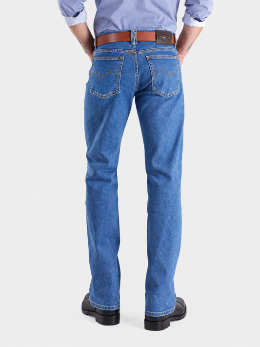 Jeans Recto Stretch Azul Edwards