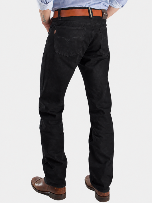 Men's classic African blue navy blue denim pants