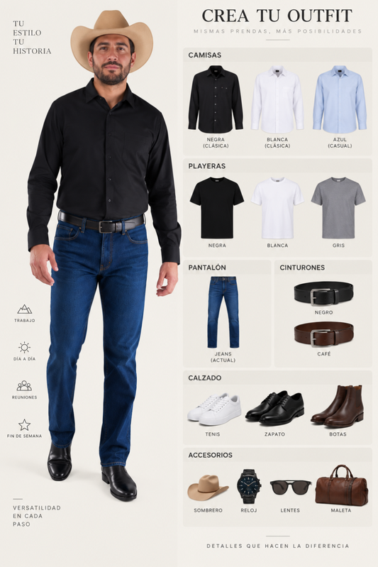 CLASSIC MEN'S DENIM PANTS 2710