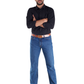 Jeans Hombre Recto Tito Alto Azul Medio Edward's 2720