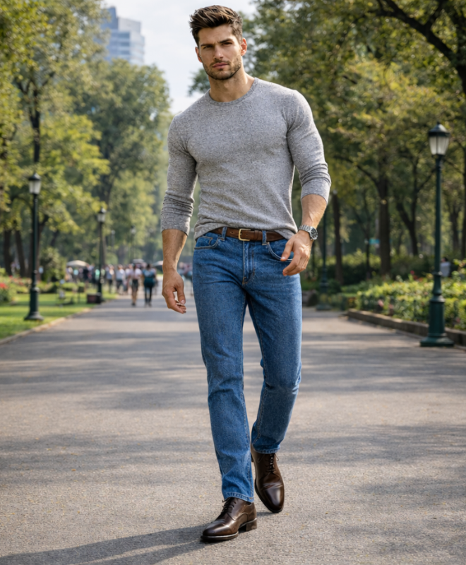 Jeans 2601 Hombre | Color índigo Stone | Corte Recto | Edward’s