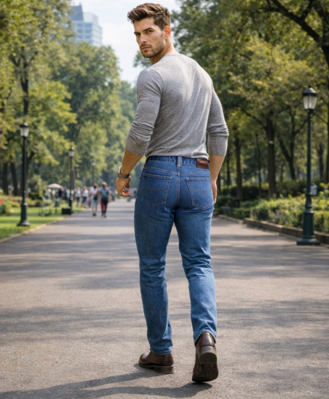 Jeans 2601 Hombre | Color índigo Stone | Corte Recto | Edward’s