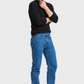 Jeans Recto Azul Hombre Edwards 3181
