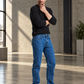Jeans Recto Azul Hombre Edwards 3181
