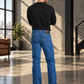 Jeans Recto Azul Hombre Edwards 3181