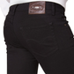 Men's Skinny Black Denim Pants 5500