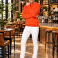 MEN'S SKINNY KHAKI TWILL PANTS 5501