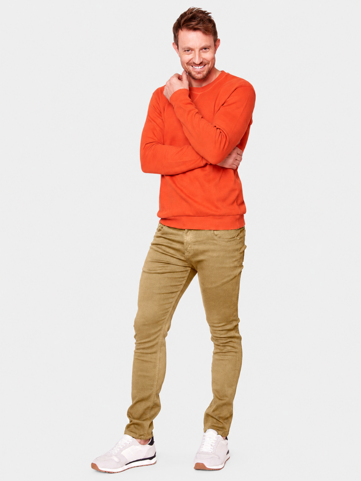 MEN'S SKINNY KHAKI TWILL PANTS 5501