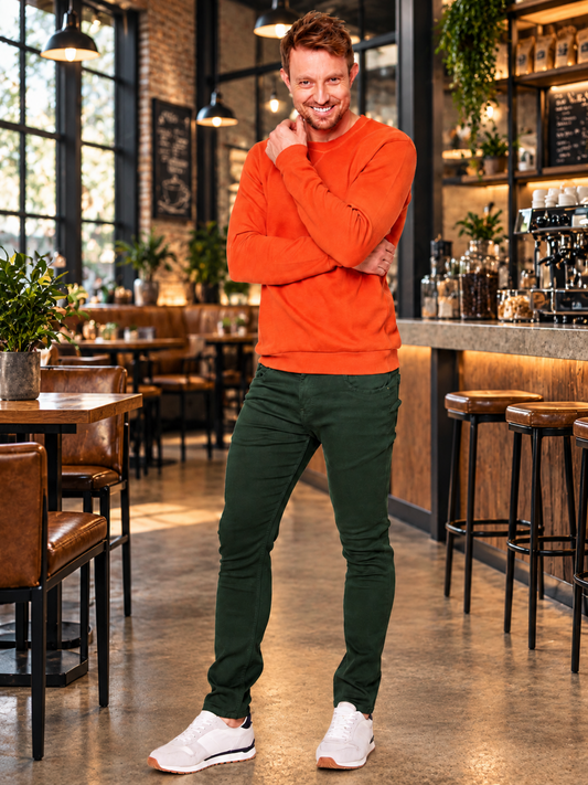 Pantalón Gabardina Skinny Hombre Edwards