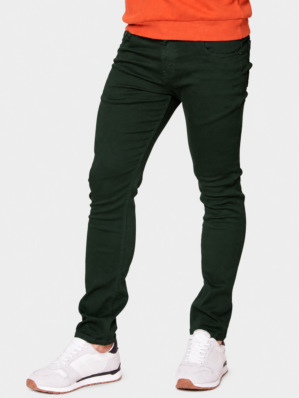 MEN'S SKINNY KHAKI TWILL PANTS 5501