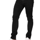 Pantalón Gabardina Skinny Stretch Tipo Jean Kakhy Hombre Edward’s 5501