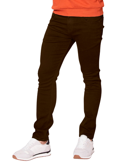 MEN'S SKINNY KHAKI TWILL PANTS 5501