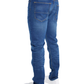 Jeans Slim Stretch Azul Medio Hombre Edward’s 5504