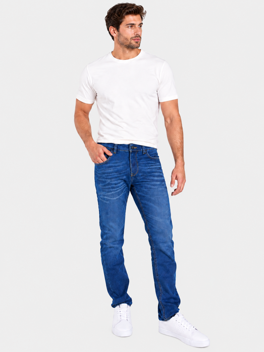 Jeans Slim Azul medio Hombre Edwards 5504