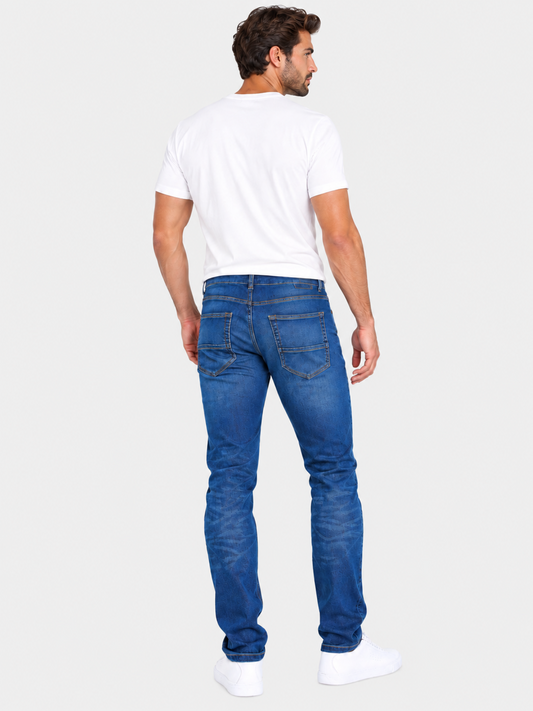 Jeans Slim Azul medio Hombre Edwards 5504