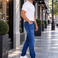 Jeans Slim Azul medio Hombre Edwards 5504