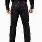 Jeans Recto Hombre Tallas Grande Tiro Alto Grafito Edward’s 7500