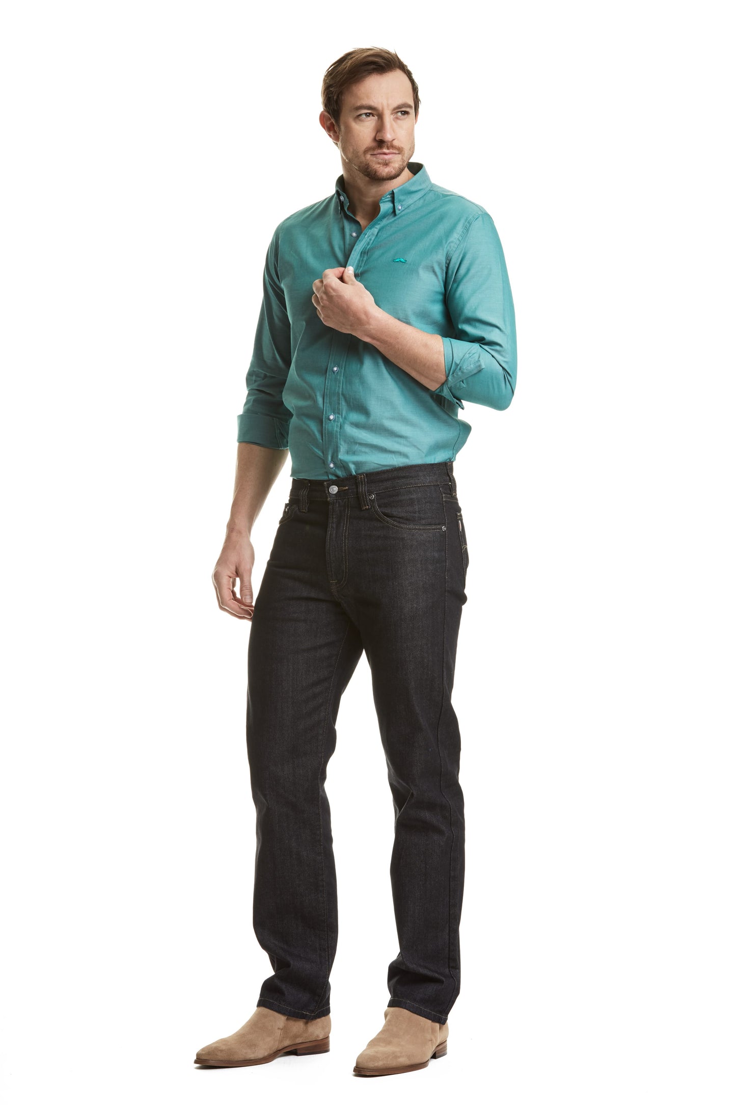 Men's Jeans 7500 | Graphite Black | Straight Cut | Edward's