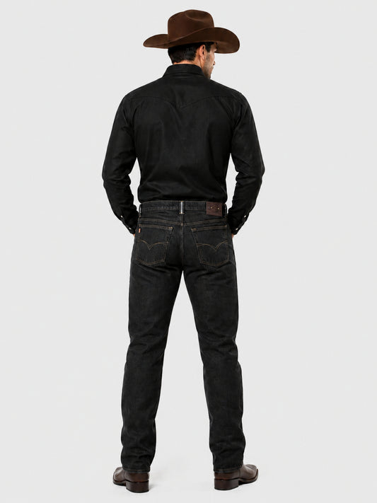 Men's Jeans 7500 | Graphite Black | Straight Cut | Edward's
