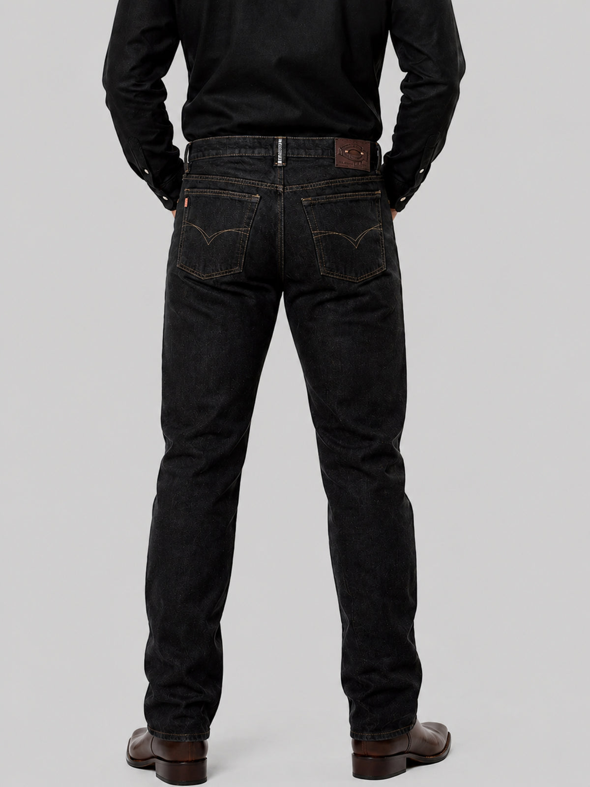 Men's Jeans 7500 | Graphite Black | Straight Cut | Edward's
