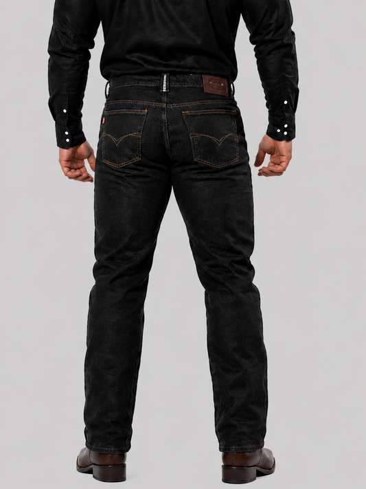 Men's Jeans 7500 | Graphite Black | Straight Cut | Edward's