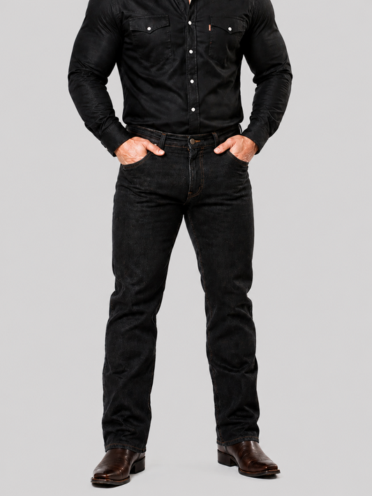Men's Jeans 7500 | Graphite Black | Straight Cut | Edward's