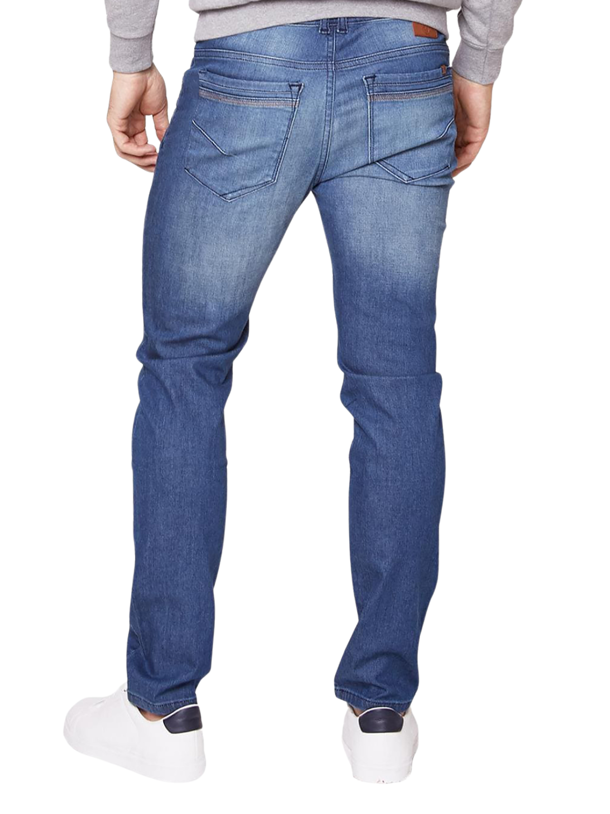 Jeans Slim Stretch Azul Medio Hombre Edward’s 7700