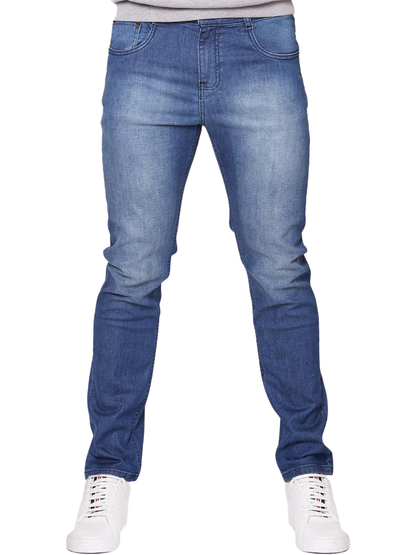 Jeans Slim Stretch Azul Medio Hombre Edward’s 7700
