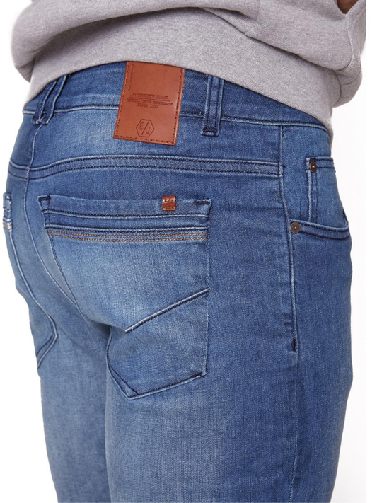 Jeans Slim Stretch Azul Medio Hombre Edward’s 7700