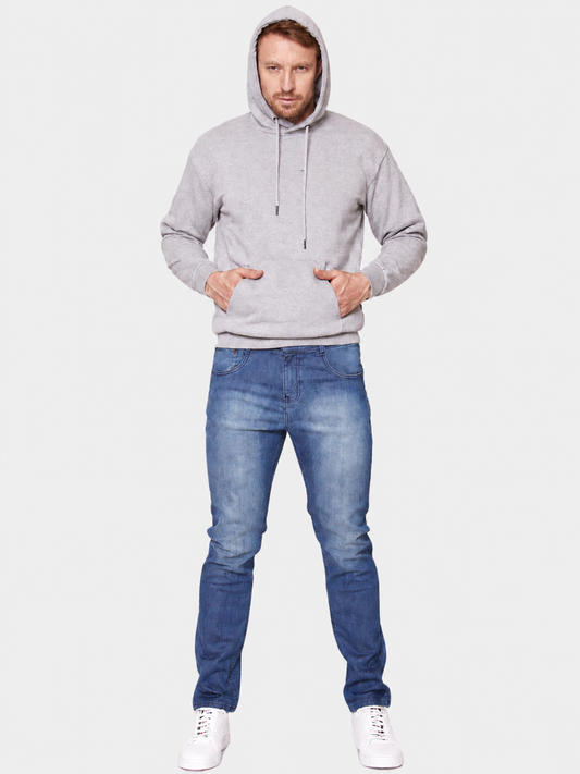 Jeans Slim Stone Medio Hombre Edwards 7700