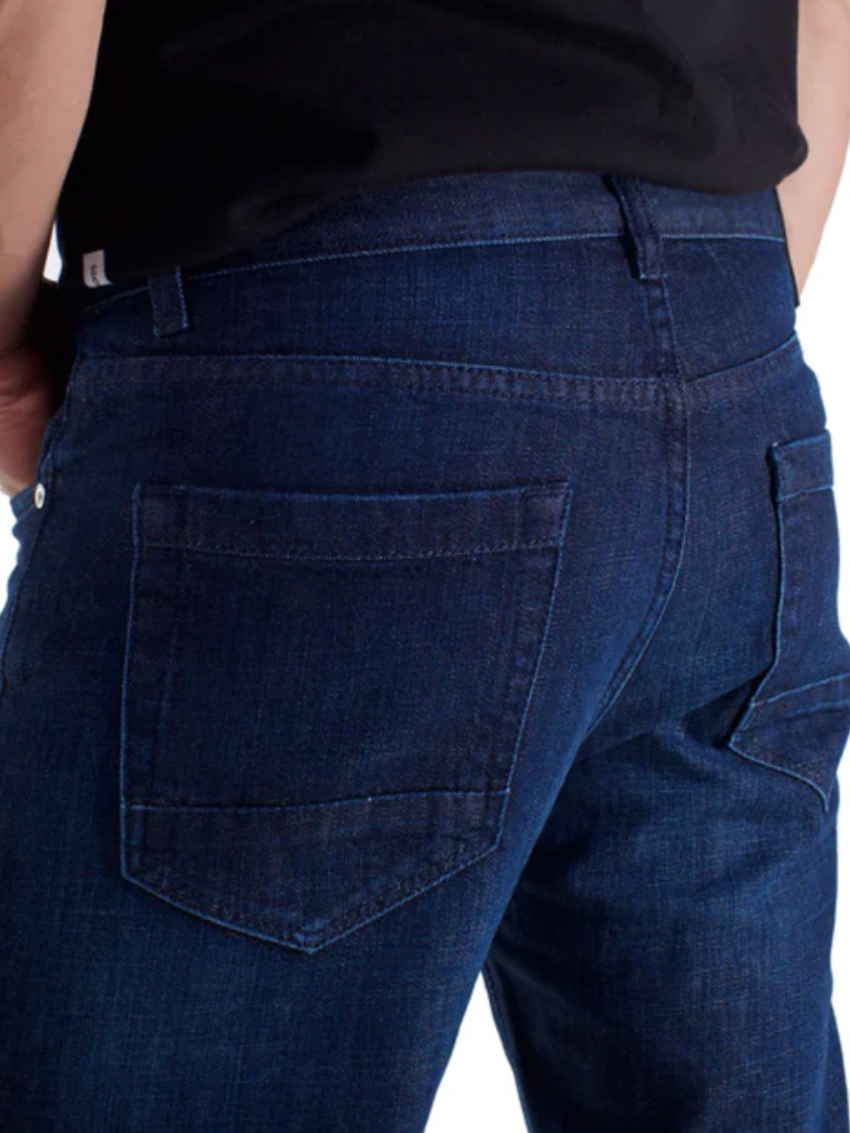 Jeans Slim Stretch Azul Petróleo Hombre Edward’s 7701