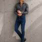MEN'S SLIM DENIM PANTS 7701