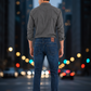 MEN'S SLIM DENIM PANTS 7701