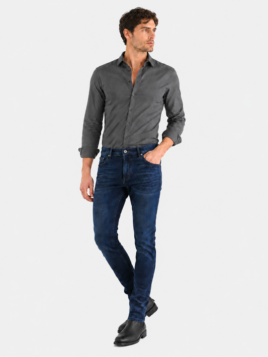 MEN'S SLIM DENIM PANTS 7701