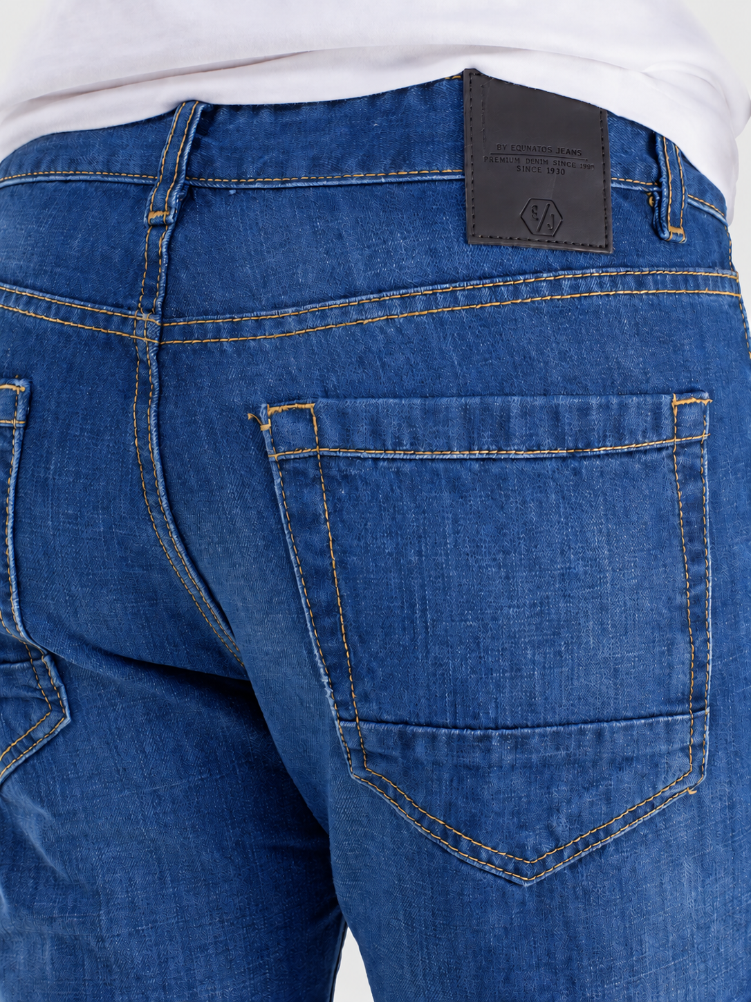 MEN'S SLIM DENIM PANTS 7702