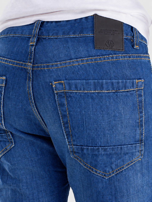 MEN'S SLIM DENIM PANTS 7702