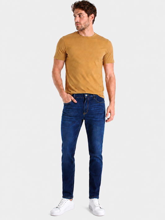 MEN'S SLIM DENIM PANTS 7703