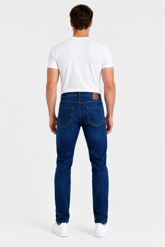 MEN'S SLIM DENIM PANTS 7703