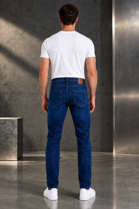 MEN'S SLIM DENIM PANTS 7703